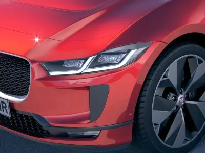 Jaguar I-Pace 2018 3D model