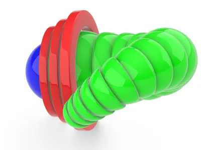 Abstract Art 9 3D model