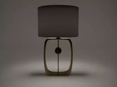 Holly Hunt Bell Pepper table lamp 3D model