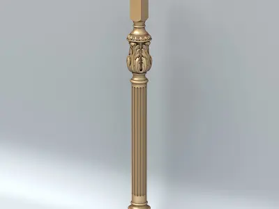 Baluster 010 3D model