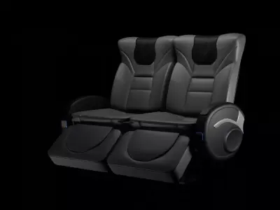 3D SEAT BUS MODEL 3D model