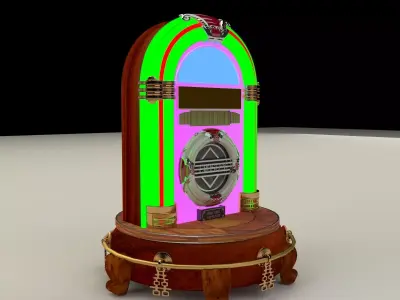 Juke box 3D model