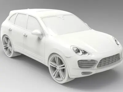 Cars - Porsche Cayenne 3D print model