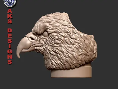 Eagle version 1 Penholder 3D print model
