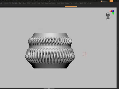 vase 3d print 488 3D print model
