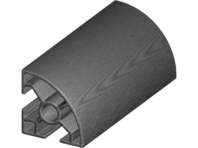 Premium Corner Profile 3D print model