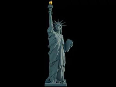 Statue of Liberty 3D model