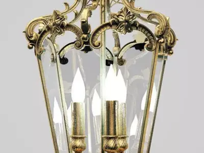 classic lamp  3D model