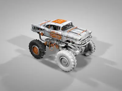 Monster Truck 4 3D model