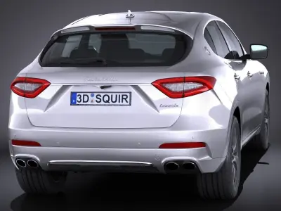 Maserati Levante 2017 3D model