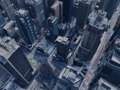 Low Poly New York Free 3D model