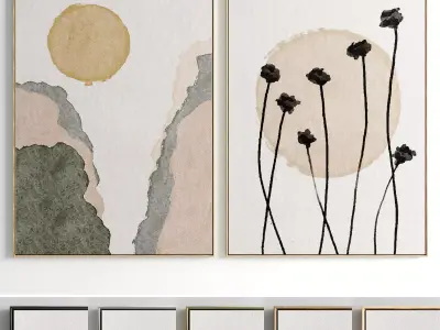 Photo Frame 159 Low-poly 3D model