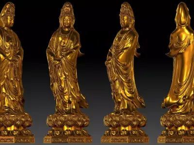 Bodhisattva  3D print model