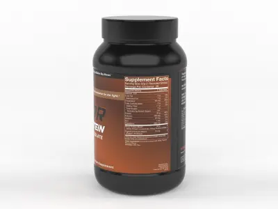 Protein Powder 3D model 137
