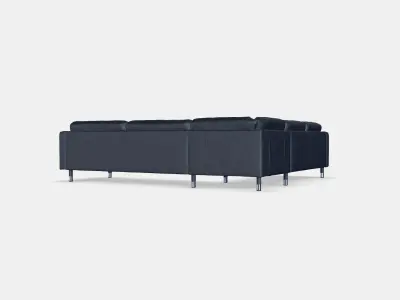LANDSKRONA Corner sofa 5-seat 1 Low-poly 3D model