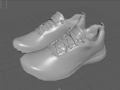 Sneakers 14 Low-poly 3D model