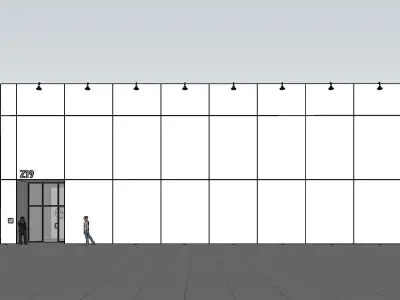 Ready Wall Facade Design Setup  3D model