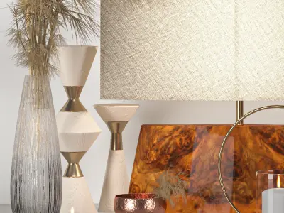 Decorative set 02 3D model