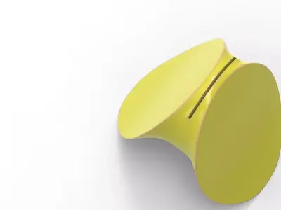 Kozi Vase Low-poly 3D model