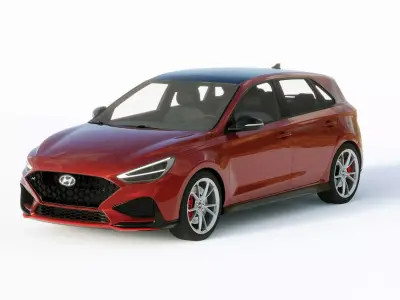 Hyundai i30 N 2021 3D model