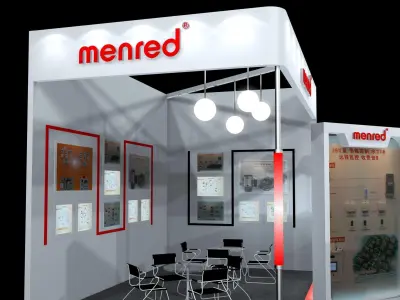 Exhibition - Area - 12X6-3DMAX2009-010 3D model