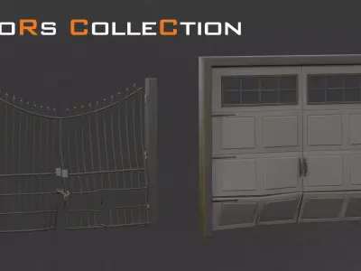 Doors Collection 3D model