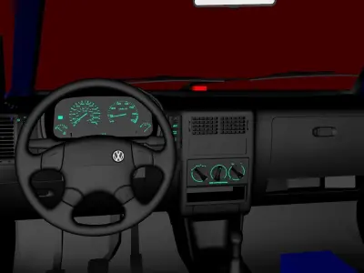 Volkswagen Caddy 3D model