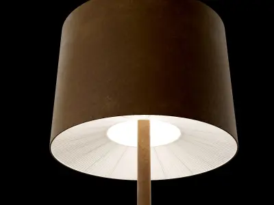 Axo velvet stand light 3D model