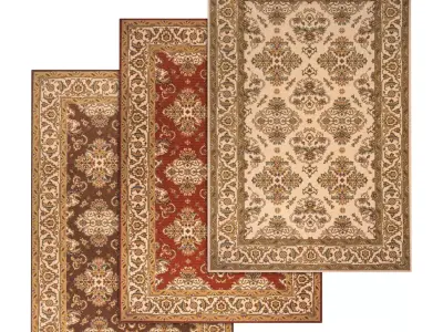 Rug Set 1217 3D model