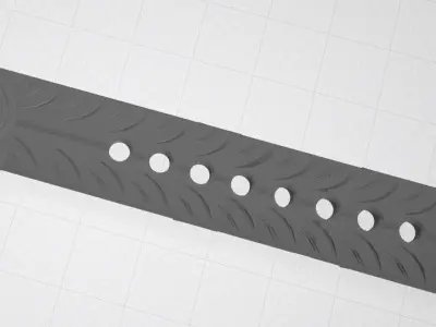 Watchband Skoda male size 3D print model