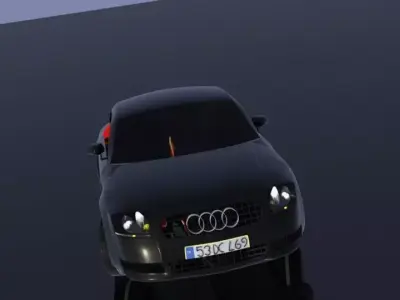 Audi TT Quattro Free 3D model