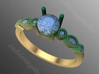 Ring iz61 3D print model