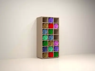 Shelf Sport Free 3D model