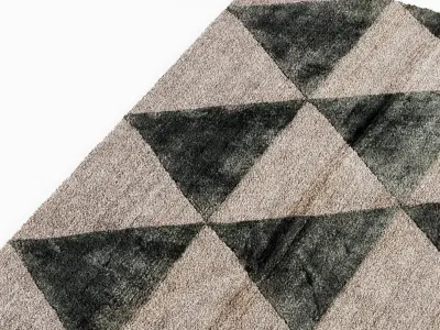 baxter FIFTIES TRIANGLE RUG 3D model
