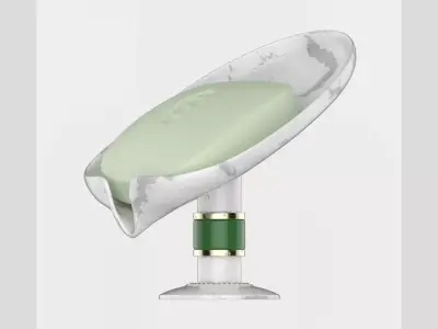 Soap Dish Subd Low High Poly Unwrapped Low-poly 3D model