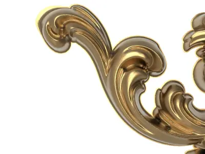  decorative pattern ready for 3D printing 3D model