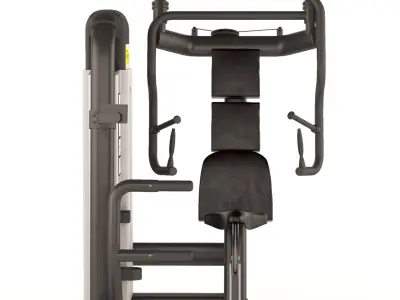 TechnoGym Chest Exercise Machine 3D model