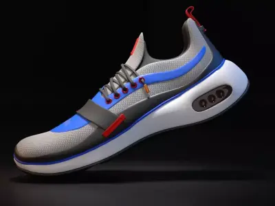Modern Sneaker 3D model