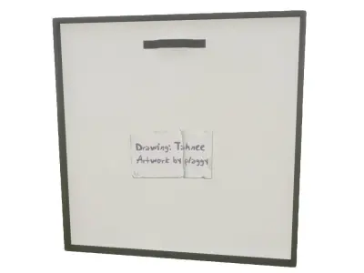 Picture Frame - Tahnee Low-poly 3D model