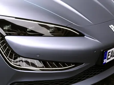 2025 BYD YangWang U7 3D model