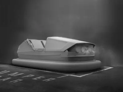 Bumper car 3D model