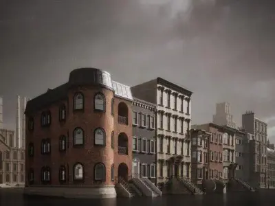 Boroughs 3D model