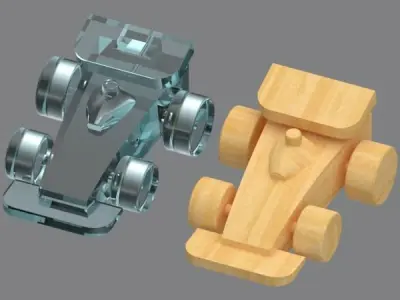 F1 Toy 3D model