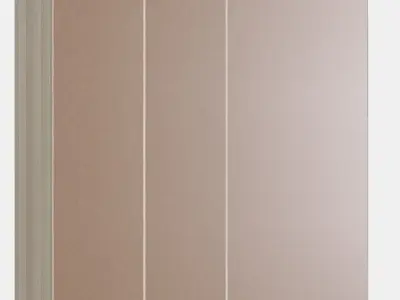 PAX 3 wardrobe frames 5 Low-poly 3D model