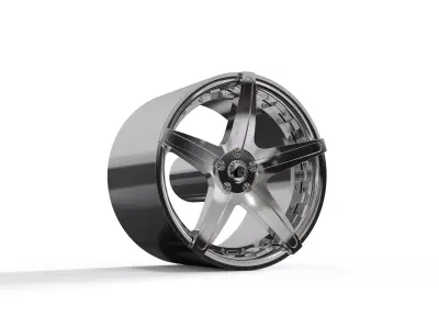 forgiato Aggio-ECL concave wheel 3D print model