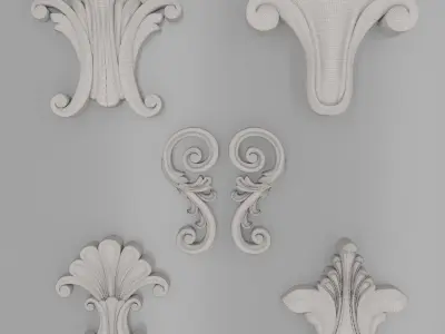 Trim Ornament 68 3D model