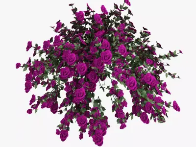 Balcony Flowers Free 3D model