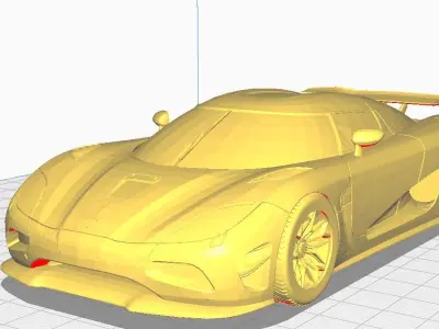 CAR PACKAGE N06 5 CARS Low-poly 3D model