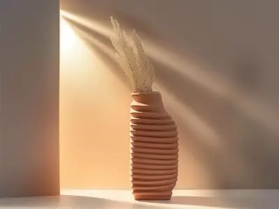 Terracina Vase for Living Room Decor 3D print model