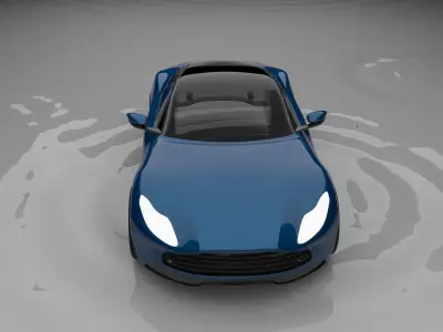 Car Rendering 3D model